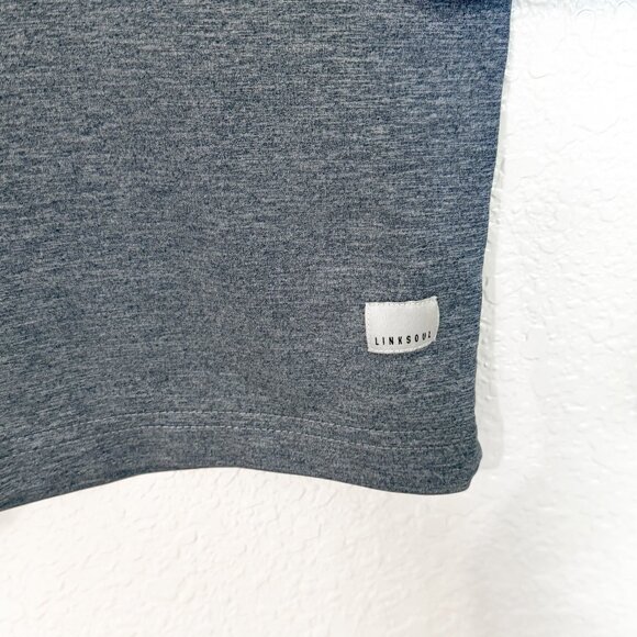Linksoul Delta Performance Quarter Zip Pullover Men's Size XXL Gray Golfcore - Picture 3 of 8